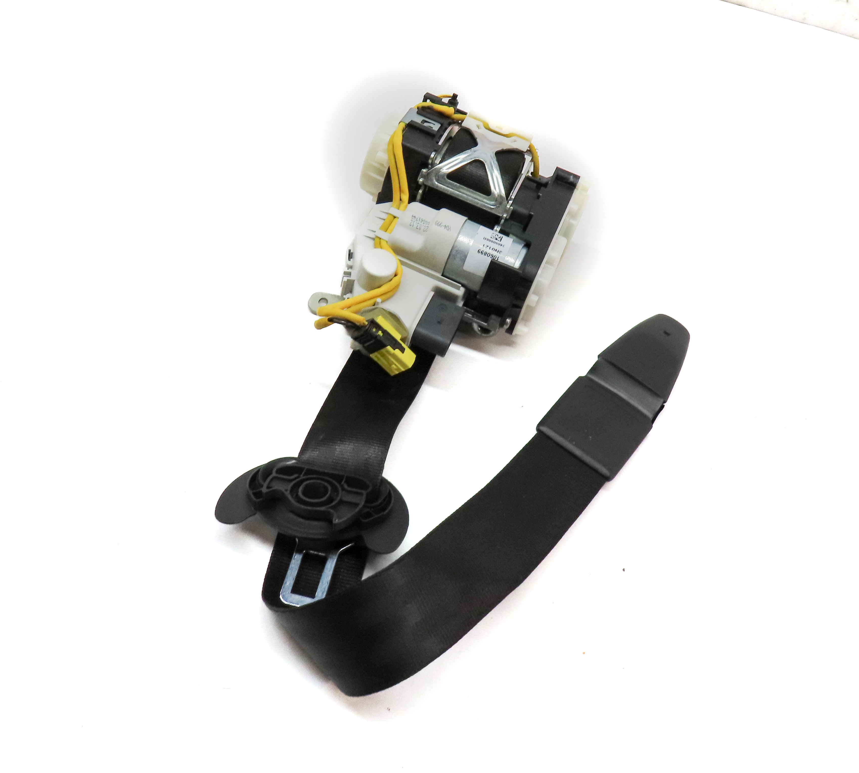 2012-2017 AUDI A6 S6 (C7) RIGHT FRONT PASSENGER SEATBELT RETRACTOR (Black) — exact item pictured